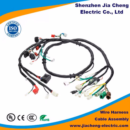 High Quality Customized Cable Assembly Wire Harness with IATF16949 UL Certification for Industrial