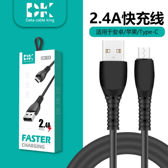 Нейлоновый плетеный высококачественный USB-кабель для передачи данных, 1 м 2 м, зарядное устройство, кабель для быстрой зарядки, кабель Micro USB для кабеля iPhone